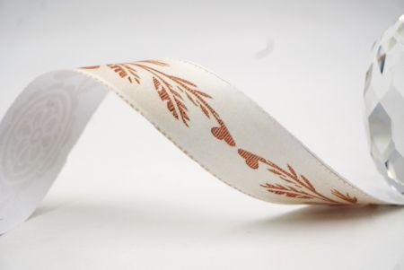 Rustikal Blüte Volksherz Jacquardband_AI-KN